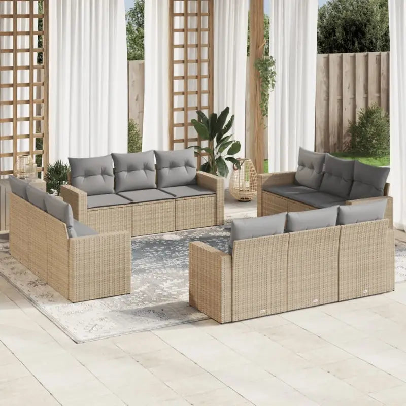Gepoedercoat staal tuinstoelset met poly rattan voor een comfortabele zitervaring - Tuinsets