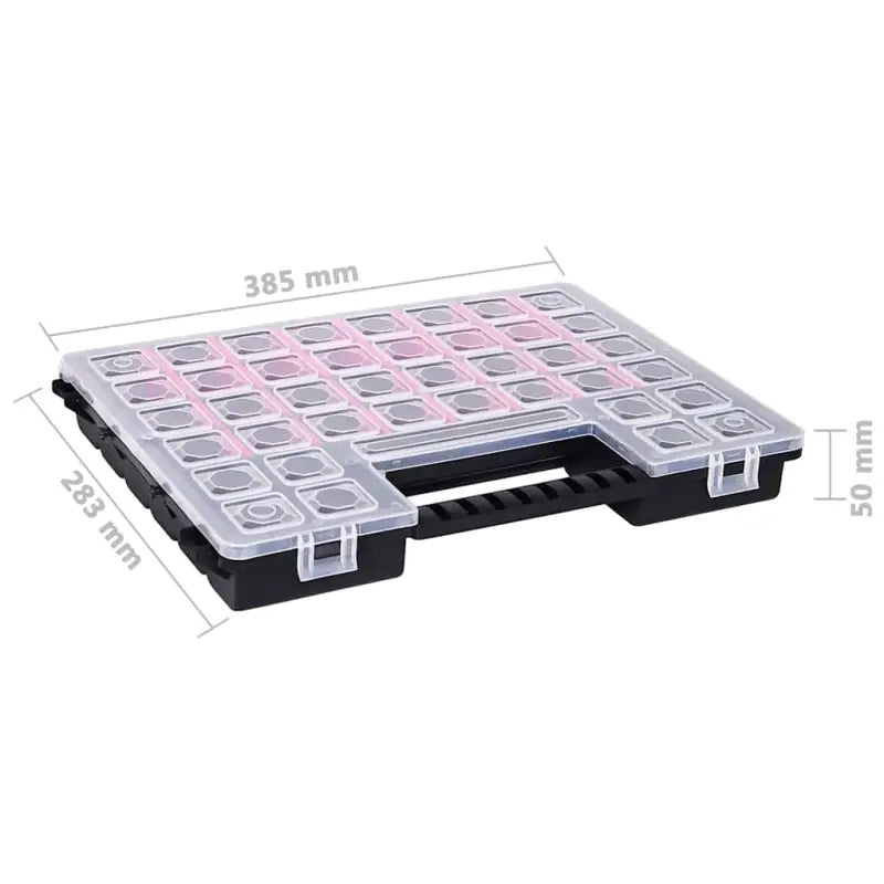 Gereedschapskist met verstelbare verdelers voor orde en overzicht - 5 / 1 - Gereedschapskisten