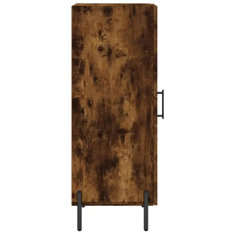 Gerookt Eiken Dressoir van Bewerkte Hout met Tijdloze Design - Dressoirs & buffetkasten