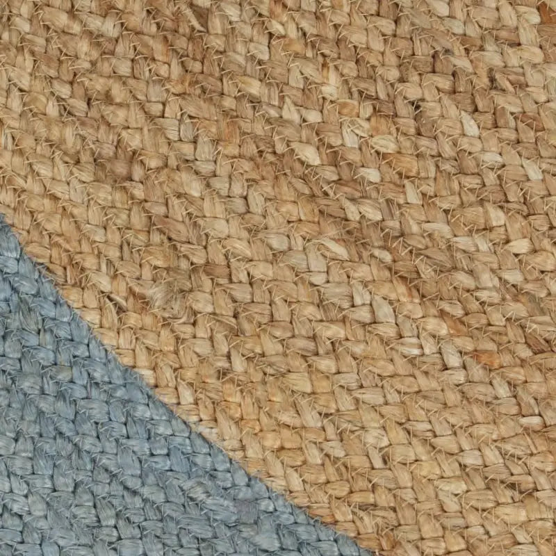 Gevlochten jute vloerkleed voor een natuurlijke en duurzame uitstraling - Vloerkleden