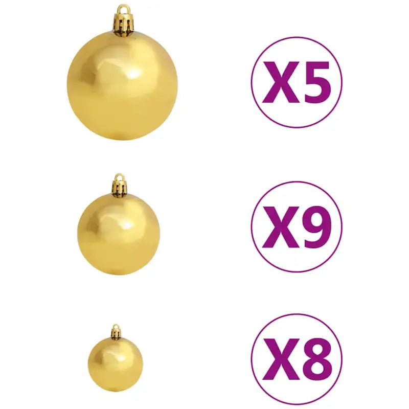 Glanzende Gouden Kunstkerstboom voor een Unieke Kerstsfeer - Kerstbomen