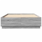 Grijs Sonoma bedframe van bewerkt hout voor een goede nachtrust - Bedden & bedframes