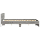 Grijs Sonoma bedframe voor een stabiele en stijlvolle slaapkamer - Bedden & bedframes