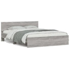 Grijs Sonoma bedframe voor een stabiele en stijlvolle slaapkamer - Bedden & bedframes