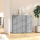 Grijs Sonoma dressoir in bewerkt hout met eenvoudig schoonmaakgemak - Dressoirs & buffetkasten