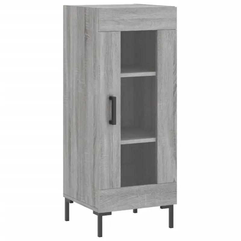 Grijs Sonoma dressoir in bewerkt hout met tijdloze uitstraling - Dressoirs & buffetkasten