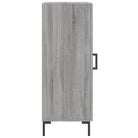 Grijs Sonoma dressoir in bewerkt hout met tijdloze uitstraling - Dressoirs & buffetkasten