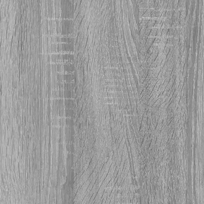 Grijs Sonoma dressoir met bewerkt hout en extra opbergruimte - Dressoirs & buffetkasten