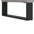 Grijs Sonoma dressoir met bewerkt hout en ijzeren poten - Dressoirs & buffetkasten