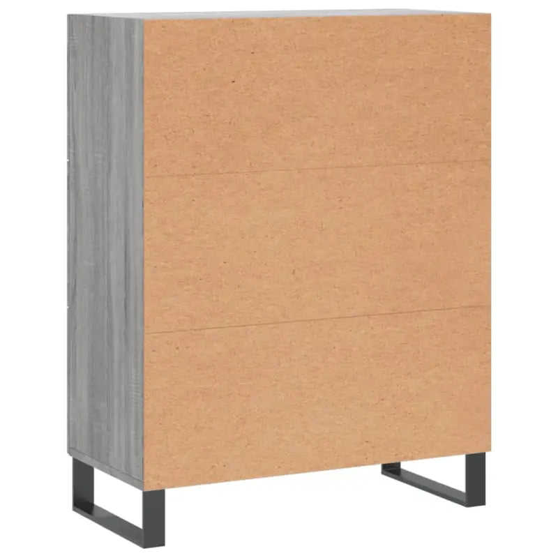 Grijs Sonoma Dressoir met bewerkt hout voor een tijdloze uitstraling - Dressoirs & buffetkasten