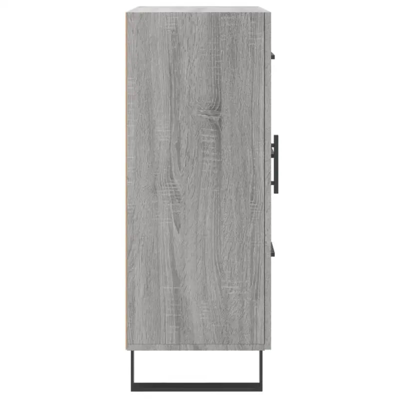 Grijs Sonoma Dressoir met bewerkt hout voor een tijdloze uitstraling - Dressoirs & buffetkasten
