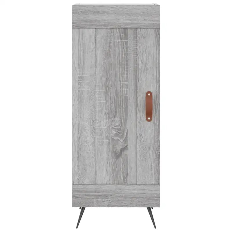 Grijs Sonoma dressoir met metalen poten en bewerkt hout - Dressoirs & buffetkasten