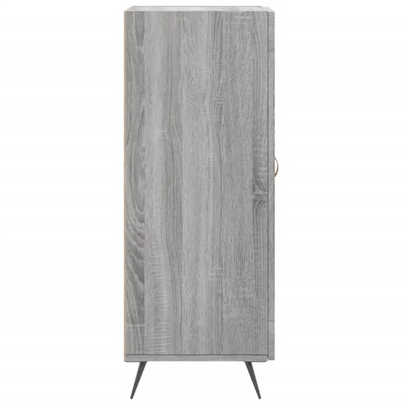 Grijs Sonoma dressoir met metalen poten en bewerkt hout - Dressoirs & buffetkasten
