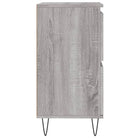 Grijs Sonoma Dressoir van bewerkt hout met tijdloze uitstraling - Dressoirs & buffetkasten