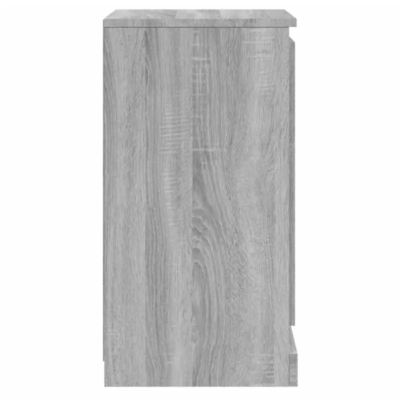 Grijs Sonoma dressoir van bewerkt hout met tijdloze uitstraling - Dressoirs & buffetkasten