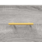 Grijs Sonoma dressoir van bewerkt hout met tijdloze uitstraling - Dressoirs & buffetkasten