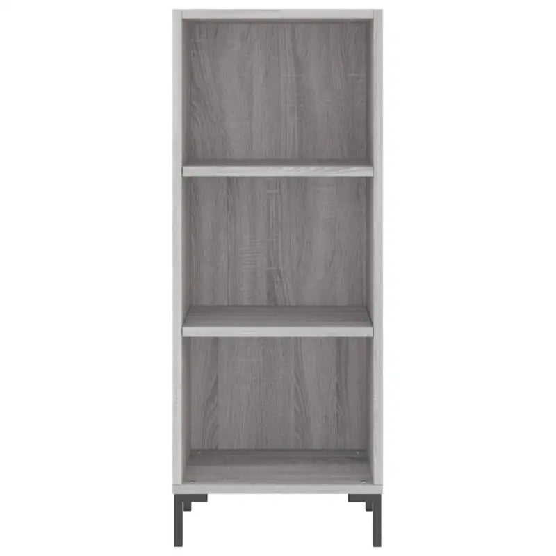 Grijs Sonoma dressoir van bewerkt hout voor een tijdloze uitstraling - Dressoirs & buffetkasten