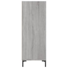 Grijs Sonoma dressoir van bewerkt hout voor een tijdloze uitstraling - Dressoirs & buffetkasten