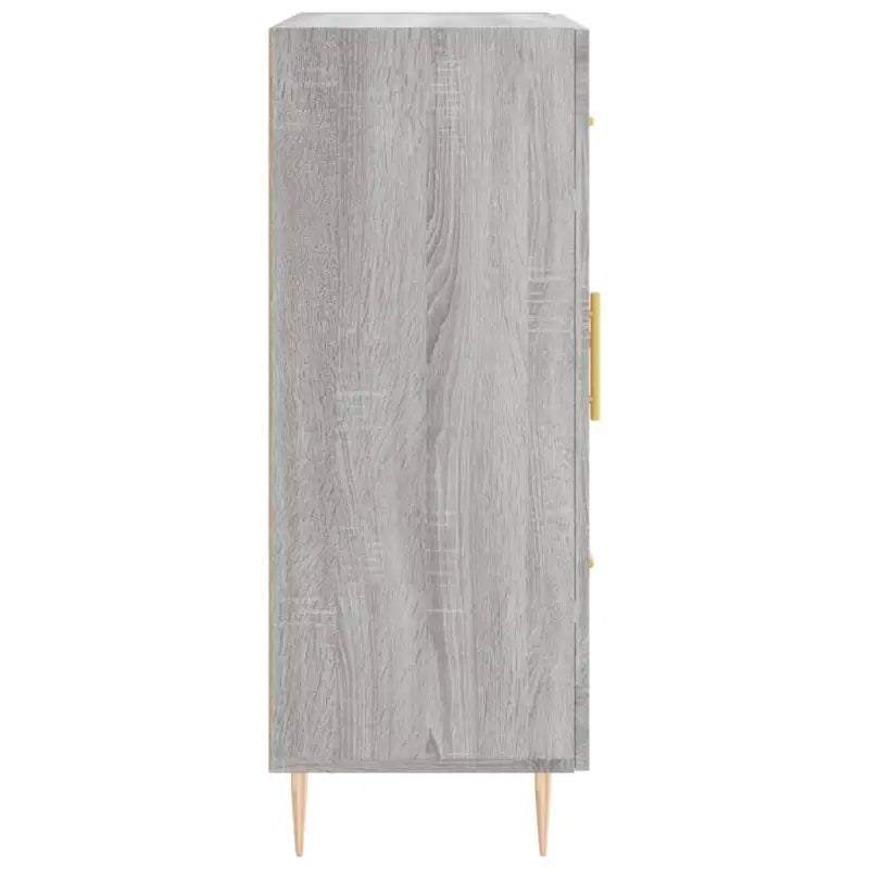 Grijs Sonoma Dressoir van Bewerkte Hout met Tijdloze Look - Dressoirs & buffetkasten