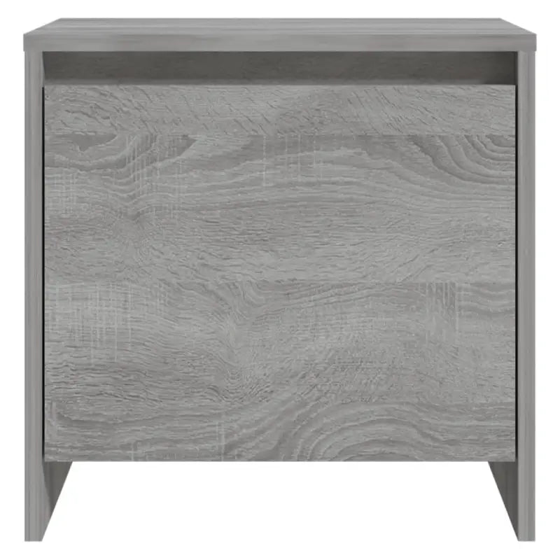 Grijs Sonoma nachtkastje van bewerkt hout met tijdloos design - Nachtkastjes