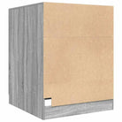 Grijs Sonoma Wasmachinekast voor extra opbergruimte in de badkamer - Accessoires voor wasmachines & drogers