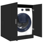 Grijs Sonoma Wasmachinekast voor extra opbergruimte in de badkamer - Zwart - Accessoires voor wasmachines & drogers