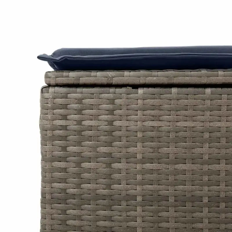 Grijze loungeset met gepoedercoat staal en waterdichte tas voor buiten - Tuinsets