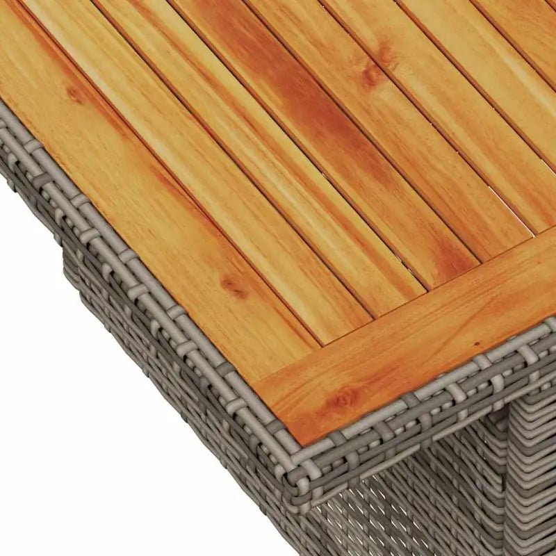 Grijze loungeset met gepoedercoat staal en waterdichte tas voor buiten - Tuinsets