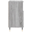Grijze Sonoma dressoirs en buffettafels van bewerkt hout - Dressoirs & buffetkasten
