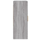 Grijze Sonoma Dressoirs met Extra Opbergruimte en Bewerkt Hout - Dressoirs & buffetkasten