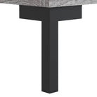 Grijze Sonoma hoge kast met metalen poten voor een moderne uitstraling - Dressoirs & buffetkasten