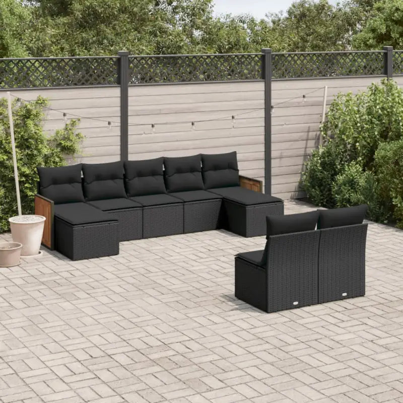 Grijze tuinset met gepoedercoat staal en waterdichte zak voor buiten - Zwart / Zonder tafel - Tuinsets