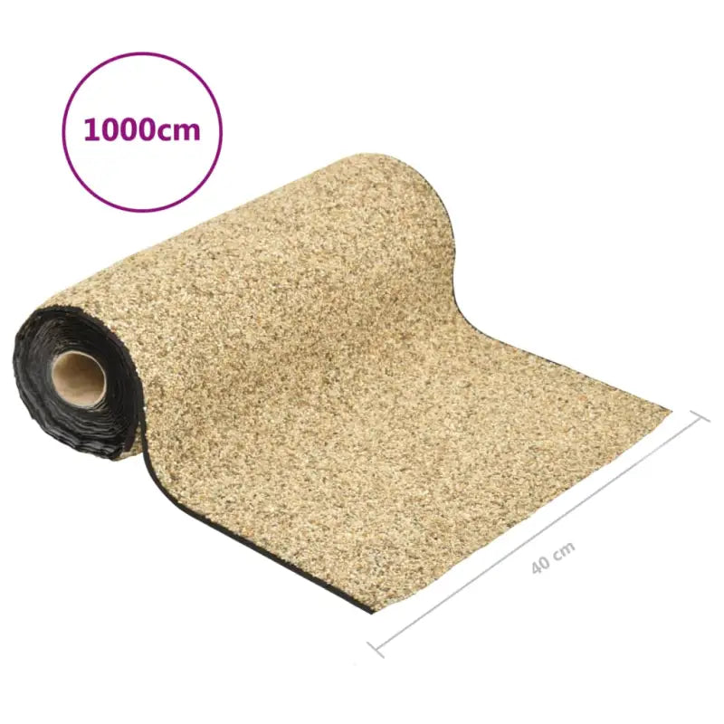 Grindfolie in natuurlijke zandkleur met nonwoven PP-fleece en drinkwaterveilige lijm - Accessoires voor fonteinen &
