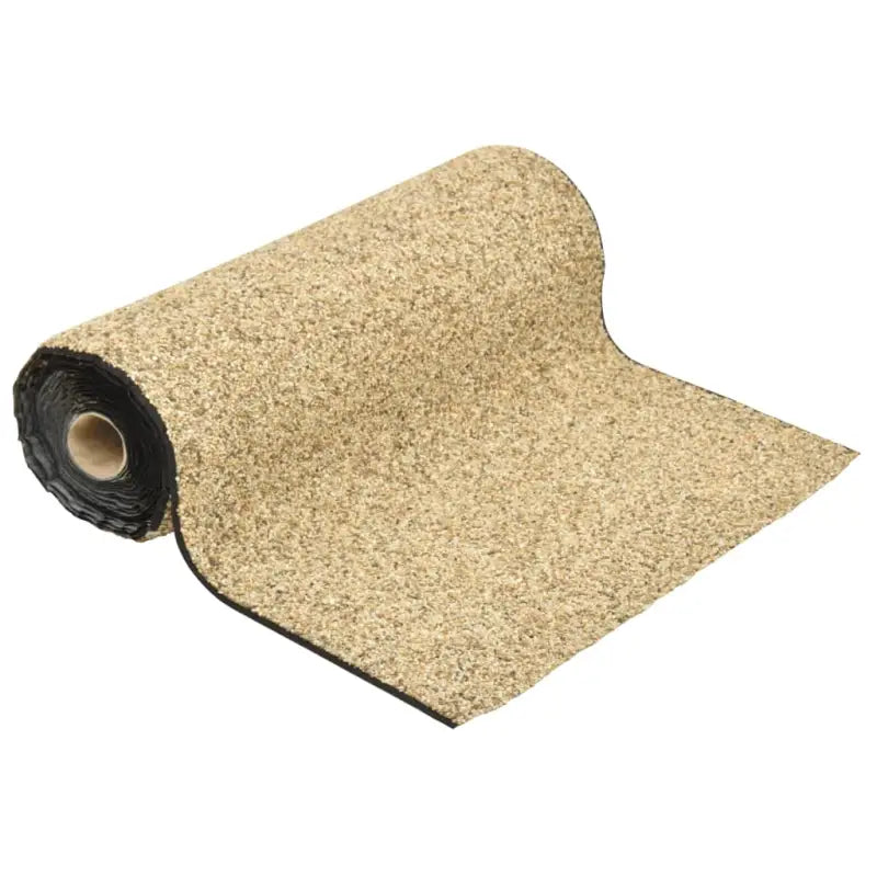 Grindfolie in natuurlijke zandkleur met nonwoven PP-fleece en drinkwaterveilige lijm - natuurlijk zandkleurig / 100 x