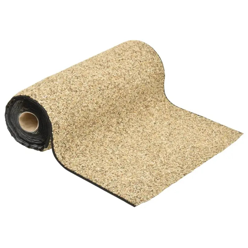 Grindfolie in natuurlijke zandkleur met nonwoven PP-fleece en drinkwaterveilige lijm - natuurlijk zandkleurig / 900 x