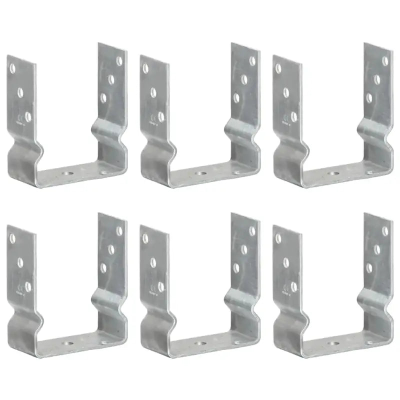 Grondankers met stevige constructie en voorgeboorde gaten for duurzame buitenruimte - 12 x 6 x 15 cm / 6 - Grondankers