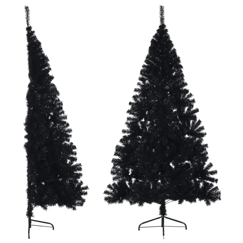 Halve kunstkerstboom voor een volle en realistische feestdagen sfeer - Kerstbomen
