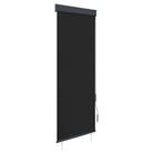 Handbediend tuinrolgordijn voor balkon tuin of terras - Antraciet / 60 x 250 cm - Jaloezieën & rolgordijnen