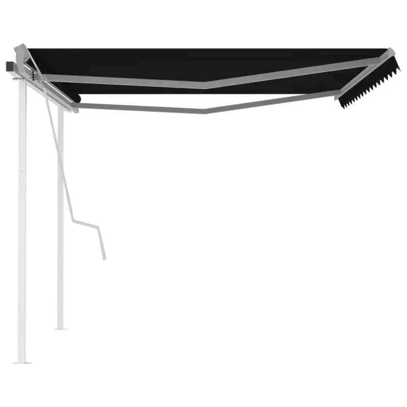 Handmatige uitschuifbare terrasluifel met gepoedercoat aluminium frame - Zonwering