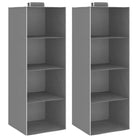Hangende organiser voor kledingkast met brede open schappen - Kledingrekken & kastinrichting