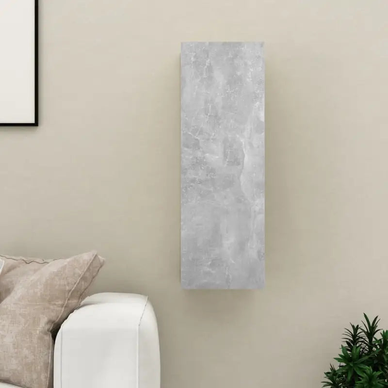 Hangende Tv-meubel van bewerkt hout voor een trendy woonkamer sfeer - Betongrijs / 1 / 90 cm - Tv-meubels