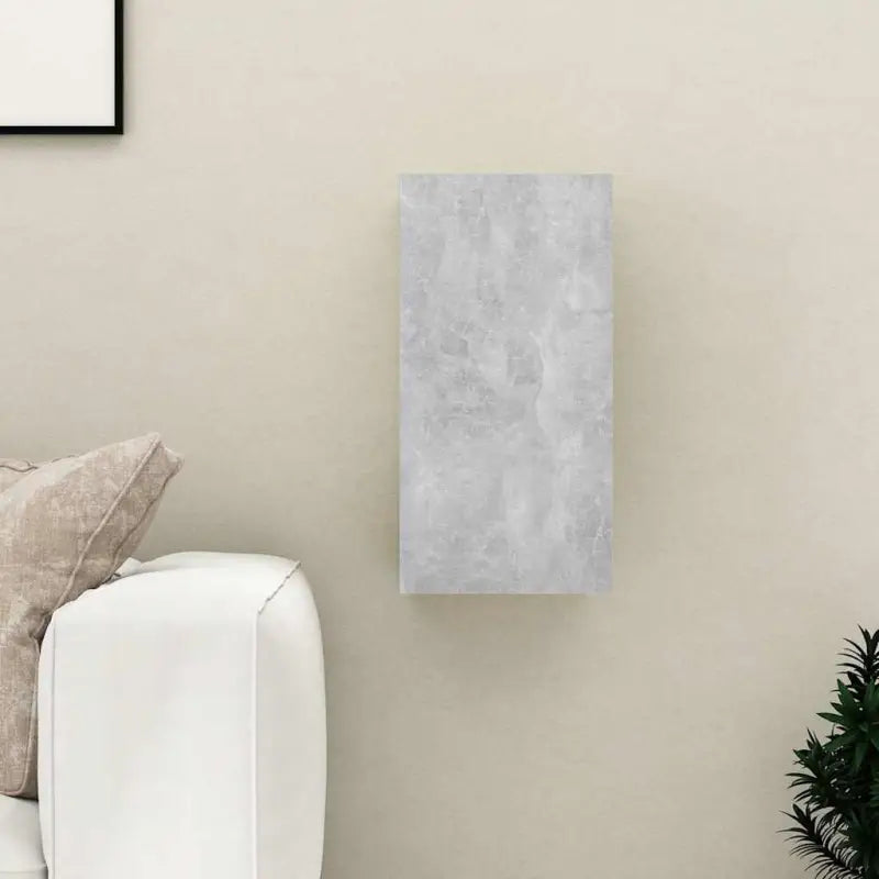 Hangende Tv-meubel van bewerkt hout voor een trendy woonkamer sfeer - Betongrijs / 1 / 60 cm - Tv-meubels