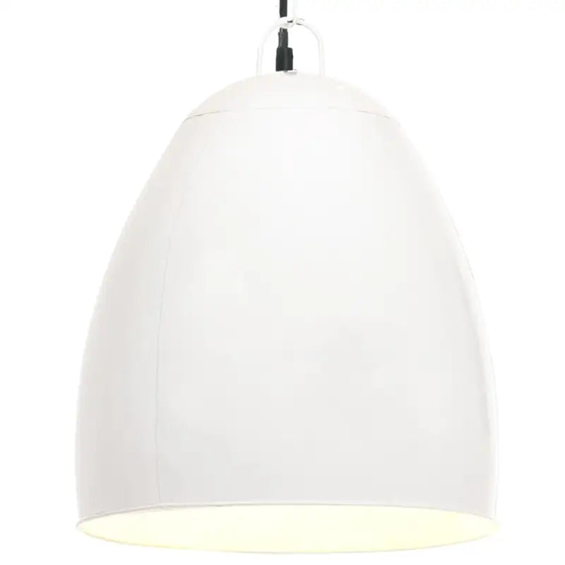Hanglamp met witte coating voor woonkamer en eetkamer interieur - Wit / Ø 42 cm / 1 - Lampen