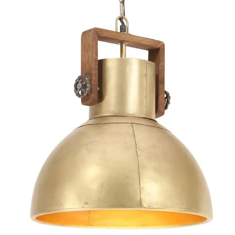 Hanglamp van massief gerecycled hout voor woonkamer en eetkamer - Koper / Ø 40 cm / 1 - Lampen