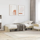 Harde houten bedframe voor een goede nachtrust - Sonoma eiken / 90 x 200 cm - Bedden & bedframes