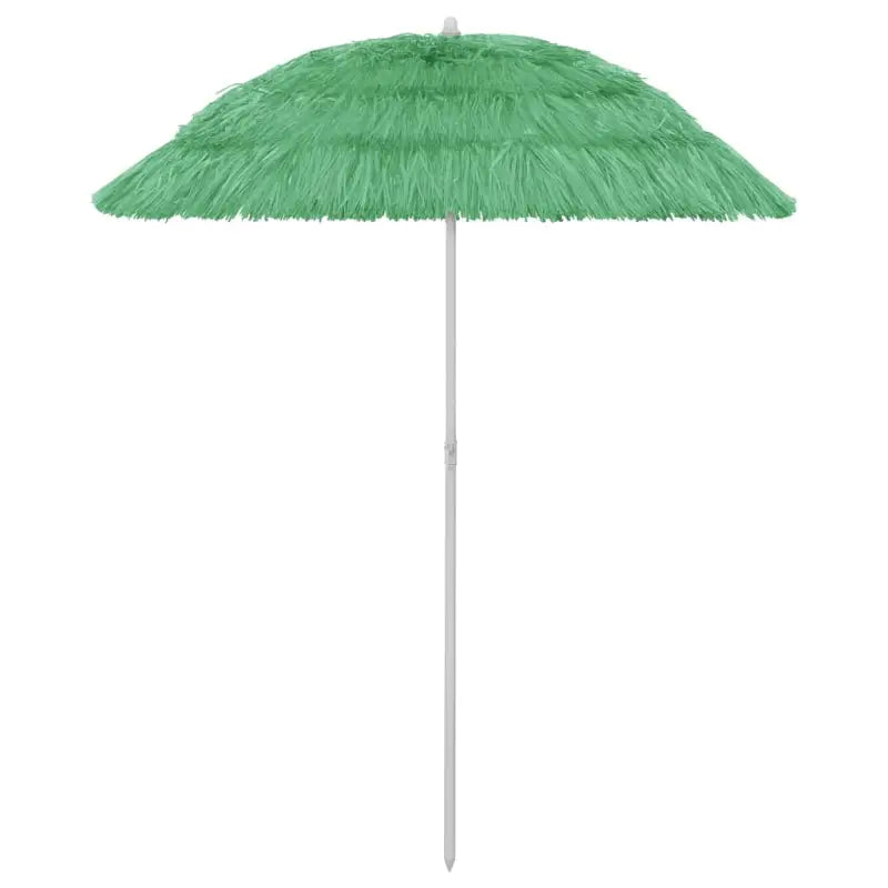 Hawaï Strandparasol met UV-bescherming en lichtbestendige polyesterdoek - Groen / 180 cm / 1 - Parasols en zonneschermen