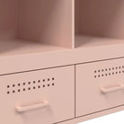 Hoge kast met koudgewalst staal en verstelbare schroefpoten - Dressoirs & buffetkasten