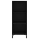 Hoge kast van bewerkt hout met duurzame charme - Dressoirs & buffetkasten