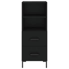 Hoge kast van bewerkt hout met duurzame charme en stijlvolle uitstraling - Dressoirs & buffetkasten