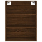 Hoge kast van bewerkt hout met duurzame charme en unieke stijl - Dressoirs & buffetkasten